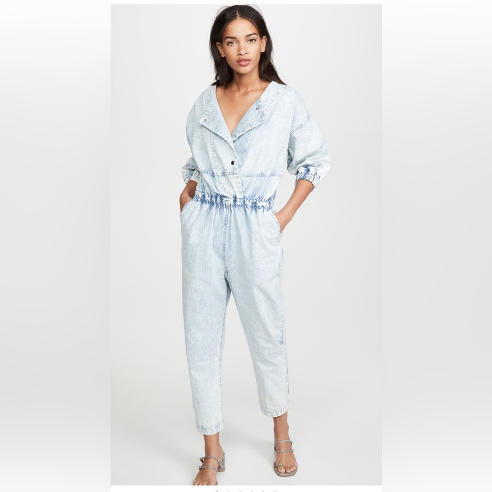 Rachel Comey Holt Jumpsuit in Sky Wash